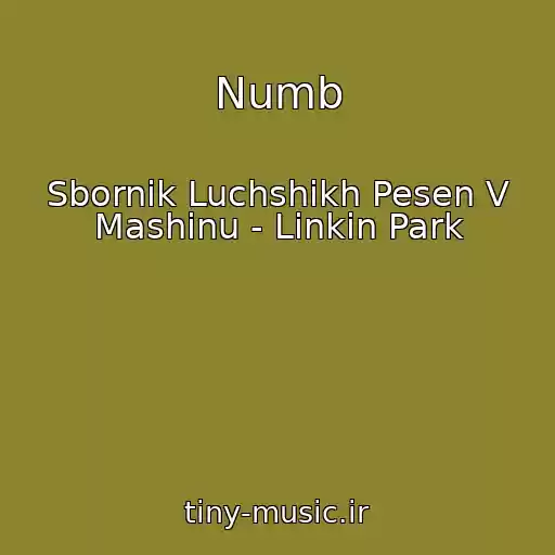 کاور آهنگ Numb از Sbornik Luchshikh Pesen V Mashinu - Linkin Park