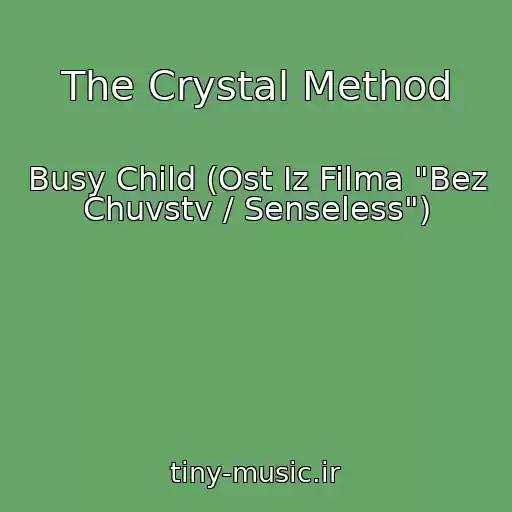کاور آهنگ The Crystal Method از Busy Child (Ost Iz Filma "Bez Chuvstv / Senseless")