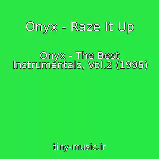 کاور آهنگ Onyx - Raze It Up از Onyx - The Best Instrumentals, Vol.2 (1995)