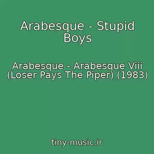 کاور آهنگ Arabesque - Stupid Boys از Arabesque - Arabesque Viii (Loser Pays The Piper) (1983)