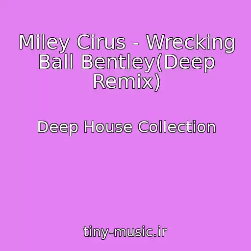 کاور آهنگ Miley Cirus - Wrecking Ball Bentley(Deep Remix) از Deep House Collection