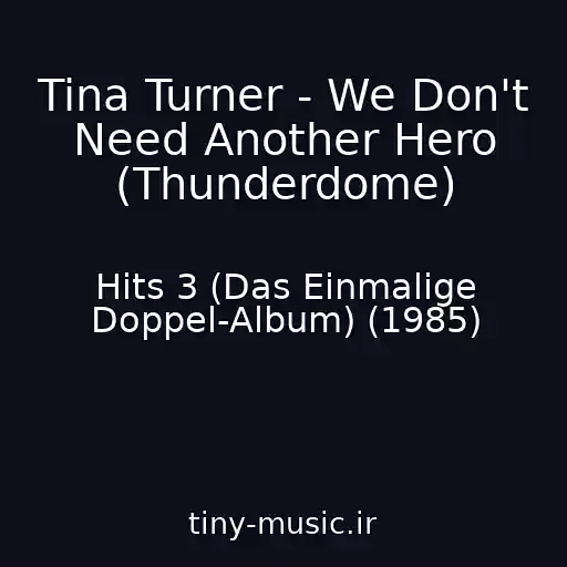 کاور آهنگ Tina Turner - We Don't Need Another Hero (Thunderdome) از Hits 3 (Das Einmalige Doppel-Album) (1985)