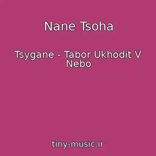 کاور آهنگ Nane Tsoha از Tsygane - Tabor Ukhodit V Nebo