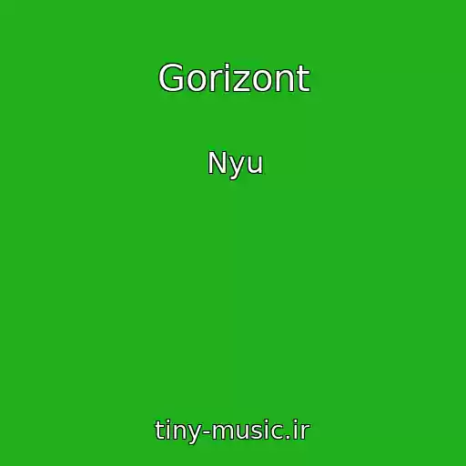 کاور آهنگ Gorizont از Nyu