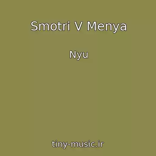 کاور آهنگ Smotri V Menya از Nyu