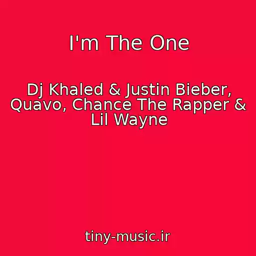کاور آهنگ I'm The One از Dj Khaled & Justin Bieber, Quavo, Chance The Rapper & Lil Wayne