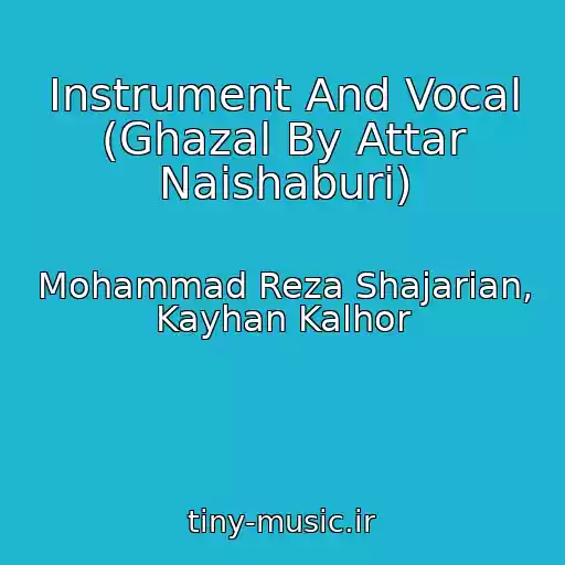 کاور آهنگ Instrument And Vocal (Ghazal By Attar Naishaburi) از Mohammad Reza Shajarian, Kayhan Kalhor
