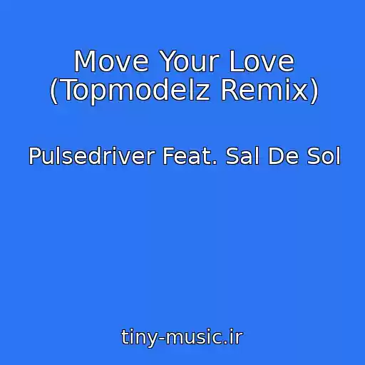 کاور آهنگ Move Your Love (Topmodelz Remix) از Pulsedriver Feat. Sal De Sol