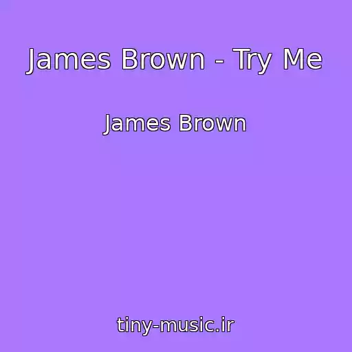 کاور آهنگ James Brown - Try Me از James Brown