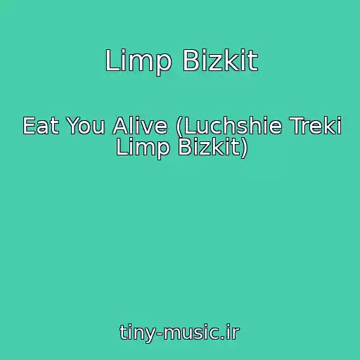 کاور آهنگ Limp Bizkit از Eat You Alive (Luchshie Treki Limp Bizkit)
