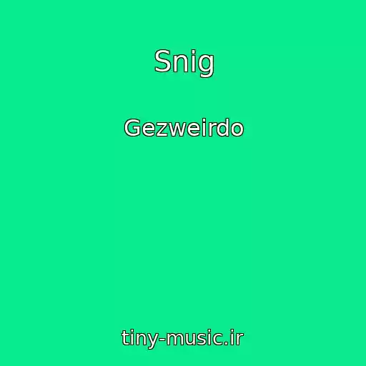 کاور آهنگ Snіg از Gezweirdo