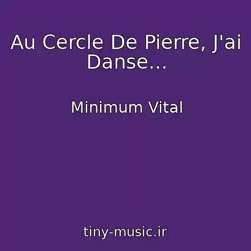 کاور آهنگ Au Cercle De Pierre, J'ai Danse... از Minimum Vital