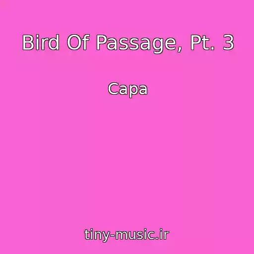 کاور آهنگ Bird Of Passage, Pt. 3 از Capa