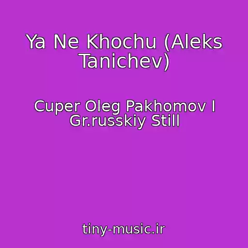 کاور آهنگ Ya Ne Khochu (Aleks Tanichev) از Cuper Oleg Pakhomov I Gr.russkiy Still