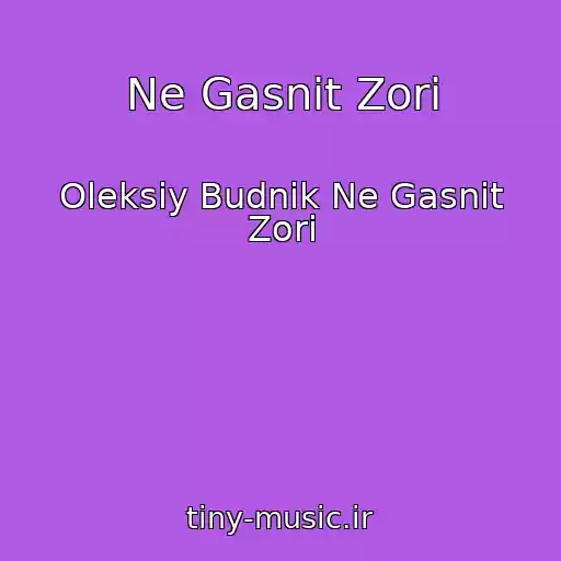 کاور آهنگ Ne Gasnіt Zorі از Oleksіy Budnіk Ne Gasnіt Zorі