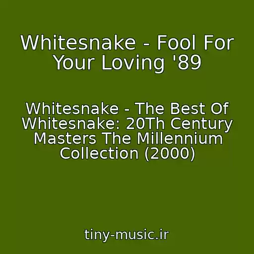 کاور آهنگ Whitesnake - Fool For Your Loving '89 از Whitesnake - The Best Of Whitesnake: 20Th Century Masters The Millennium Collection (2000)