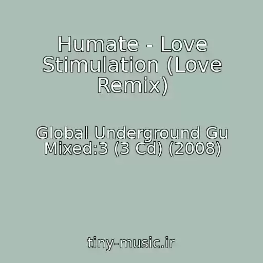 کاور آهنگ Humate - Love Stimulation (Love Remix) از Global Underground Gu Mixed:3 (3 Cd) (2008)