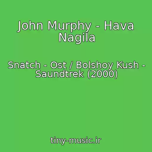کاور آهنگ John Murphy - Hava Nagila از Snatch - Ost / Bolshoy Kush - Saundtrek (2000)