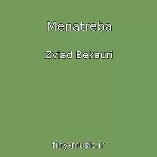 کاور آهنگ Menatreba از Zviad Bekauri