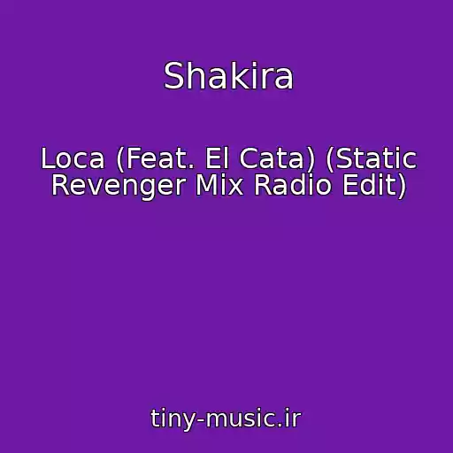 کاور آهنگ Shakira از Loca (Feat. El Cata) (Static Revenger Mix Radio Edit)