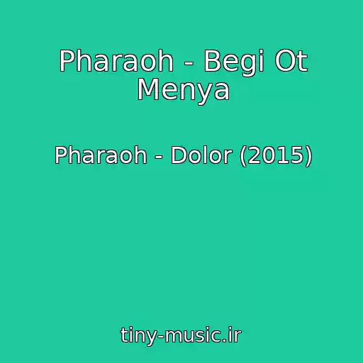 کاور آهنگ Pharaoh - Begi Ot Menya از Pharaoh - Dolor (2015)