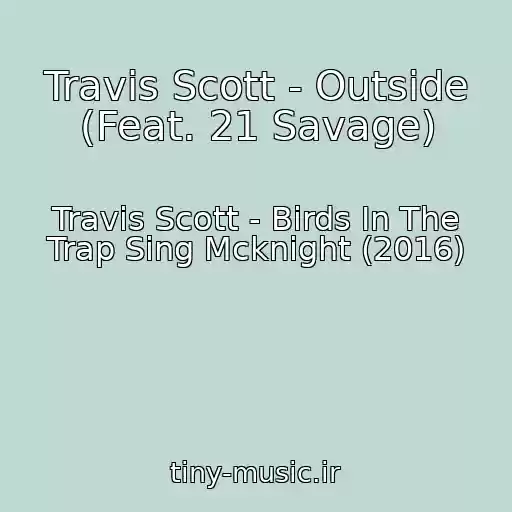 کاور آهنگ Travis Scott - Outside (Feat. 21 Savage) از Travis Scott - Birds In The Trap Sing Mcknight (2016)