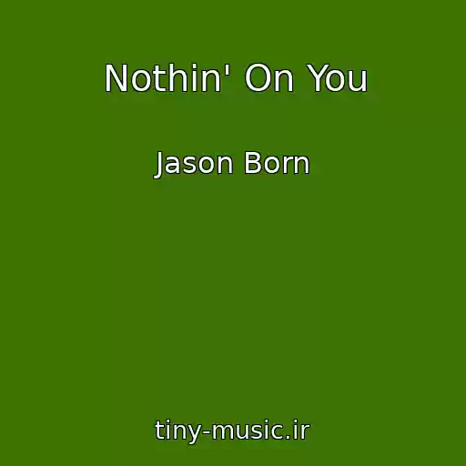 کاور آهنگ Nothin' On You از Jason Born