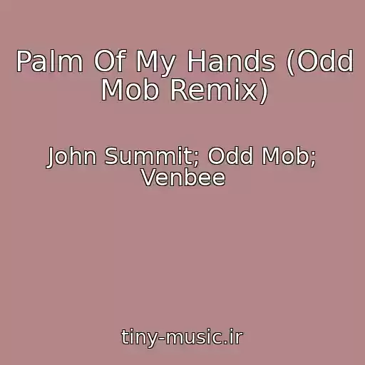 کاور آهنگ Palm Of My Hands (Odd Mob Remix) از John Summit; Odd Mob; Venbee
