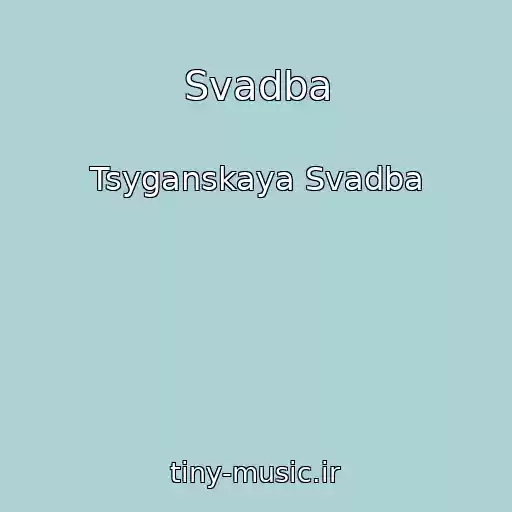 کاور آهنگ Svadba از Tsyganskaya Svadba