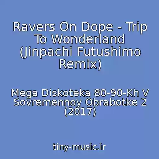 کاور آهنگ Ravers On Dope - Trip To Wonderland (Jinpachi Futushimo Remix) از Mega Diskoteka 80-90-Kh V Sovremennoy Obrabotke 2 (2017)