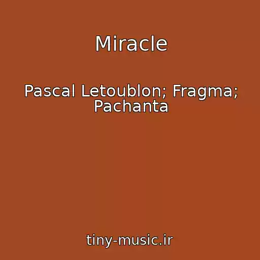کاور آهنگ Miracle از Pascal Letoublon; Fragma; Pachanta