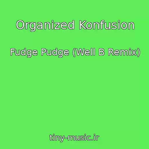کاور آهنگ Organized Konfusion از Fudge Pudge (Well B Remix)