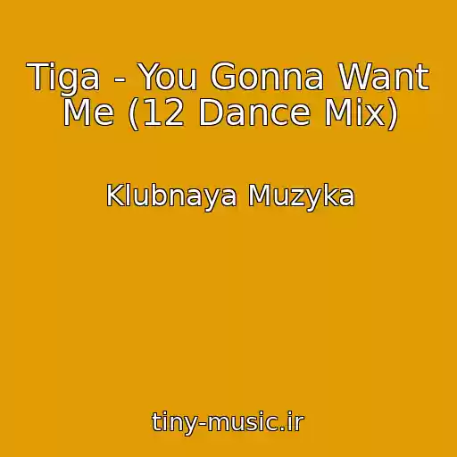 کاور آهنگ Tiga - You Gonna Want Me (12 Dance Mix) از Klubnaya Muzyka