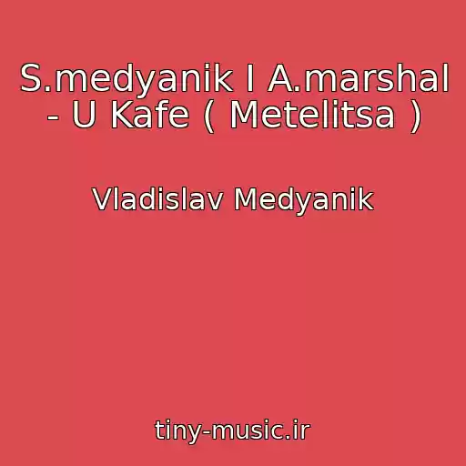 کاور آهنگ S.medyanik I A.marshal - U Kafe ( Metelitsa ) از Vladislav Medyanik