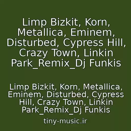 کاور آهنگ Limp Bizkit, Korn, Metallica, Eminem, Disturbed, Cypress Hill, Crazy Town, Linkin Park_Remix_Dj Funkis از Limp Bizkit, Korn, Metallica, Eminem, Disturbed, Cypress Hill, Crazy Town, Linkin Park_Remix_Dj Funkis
