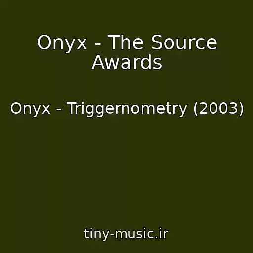 کاور آهنگ Onyx - The Source Awards از Onyx - Triggernometry (2003)