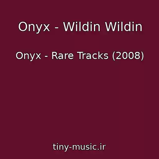 کاور آهنگ Onyx - Wildin Wildin از Onyx - Rare Tracks (2008)