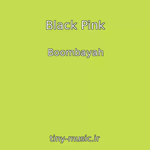 کاور آهنگ Black Pink از Boombayah