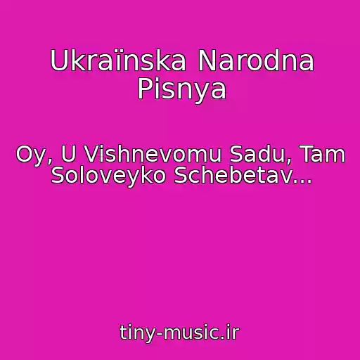 کاور آهنگ Ukraїnska Narodna Pіsnya از Oy, U Vishnevomu Sadu, Tam Soloveyko Schebetav...