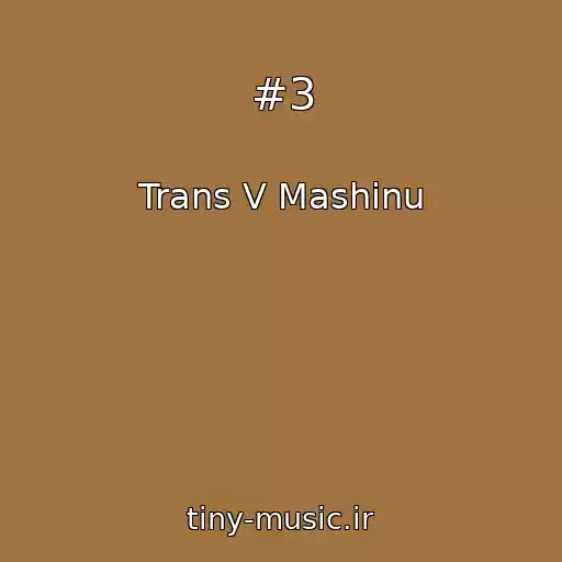 کاور آهنگ #3 از Trans V Mashinu