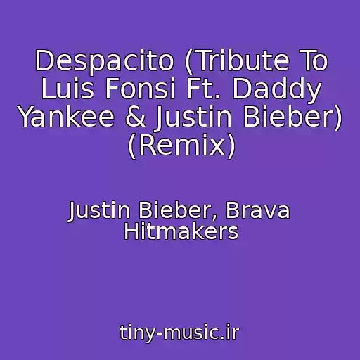 کاور آهنگ Despacito (Tribute To Luis Fonsi Ft. Daddy Yankee & Justin Bieber) (Remix) از Justin Bieber, Brava Hitmakers