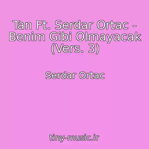 کاور آهنگ Tan Ft. Serdar Ortac - Benim Gibi Olmayacak (Vers. 3) از Serdar Ortac