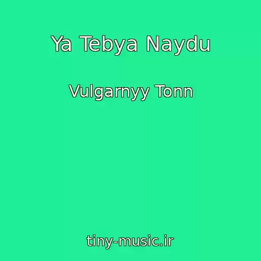 کاور آهنگ Ya Tebya Naydu از Vulgarnyy Tonn