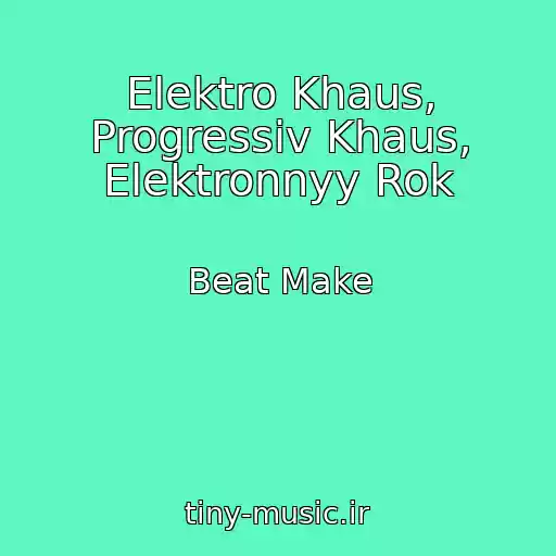 کاور آهنگ Elektro Khaus, Progressiv Khaus, Elektronnyy Rok از Beat Make