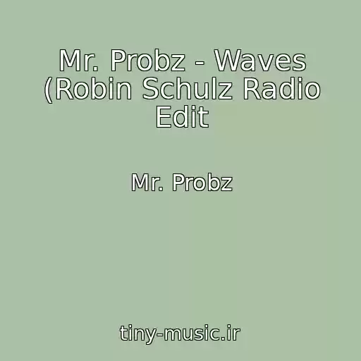 کاور آهنگ Mr. Probz - Waves (Robin Schulz Radio Edit از Mr. Probz