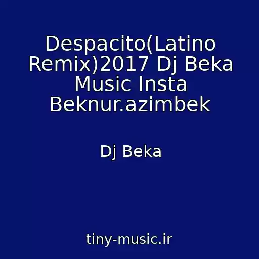 کاور آهنگ Despacito(Latino Remix)2017 Dj Beka Music Insta Beknur.azimbek از Dj Beka