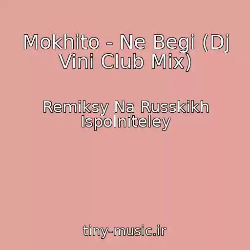 کاور آهنگ Mokhito - Ne Begi (Dj Vini Club Mix) از Remiksy Na Russkikh Ispolniteley