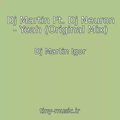 کاور آهنگ Dj Martin Ft. Dj Neuron - Yeah (Original Mix) از Dj Martin Igor