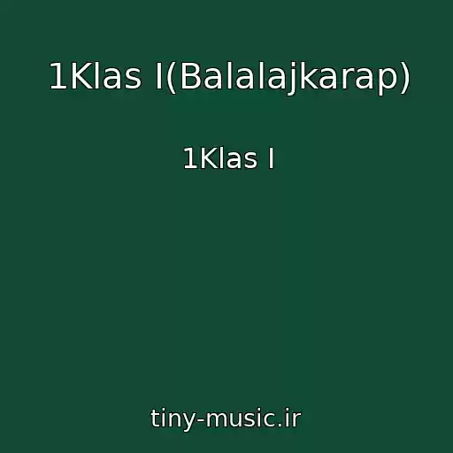 کاور آهنگ 1Klas I(Balalajkarap) از 1Klas I