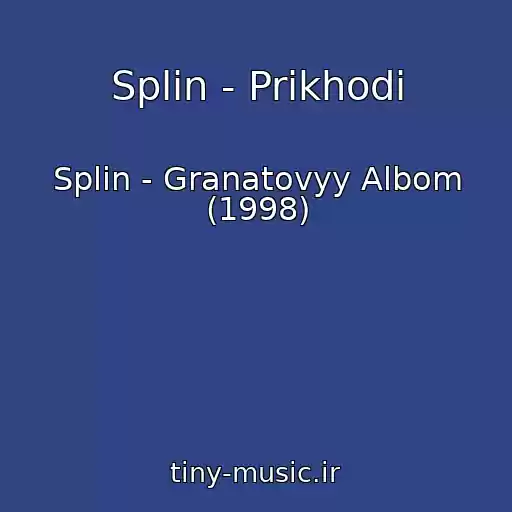 کاور آهنگ Splin - Prikhodi از Splin - Granatovyy Albom (1998)